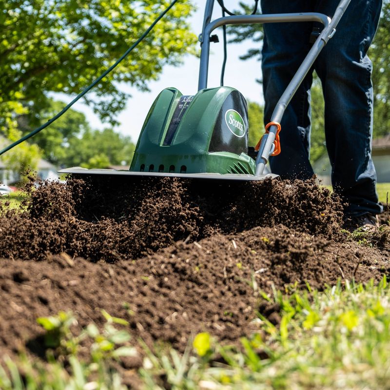 11" 6.5 Amp Corded Electric Tiller/Cultivator - Earthwise