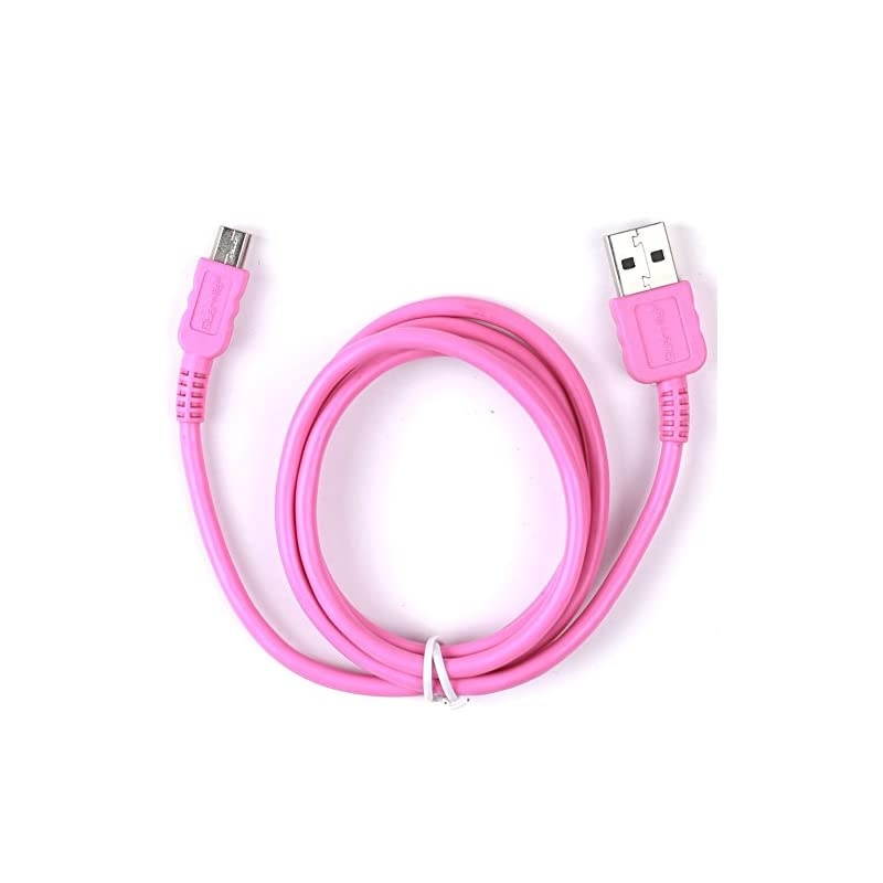 USB Cable for TI 84 Plus TI 84 Plus C Silver Edition TI 89 Titanium TI Nspire CX CX CAS graphing calculators Pink