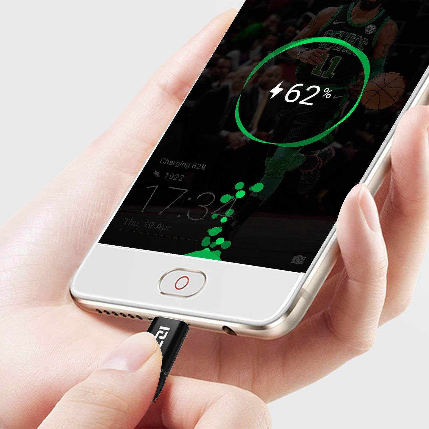 USB Type C Adapter(5pcs), ICZI USB C to Micro USB Convert Connector for Samsung S10 S10e S9 Plus Note 8, LG V20 G6 G5, Nexus 6P 5X, Oneplus 5T, Nintendo Switch& More- Gold Plated, OTG