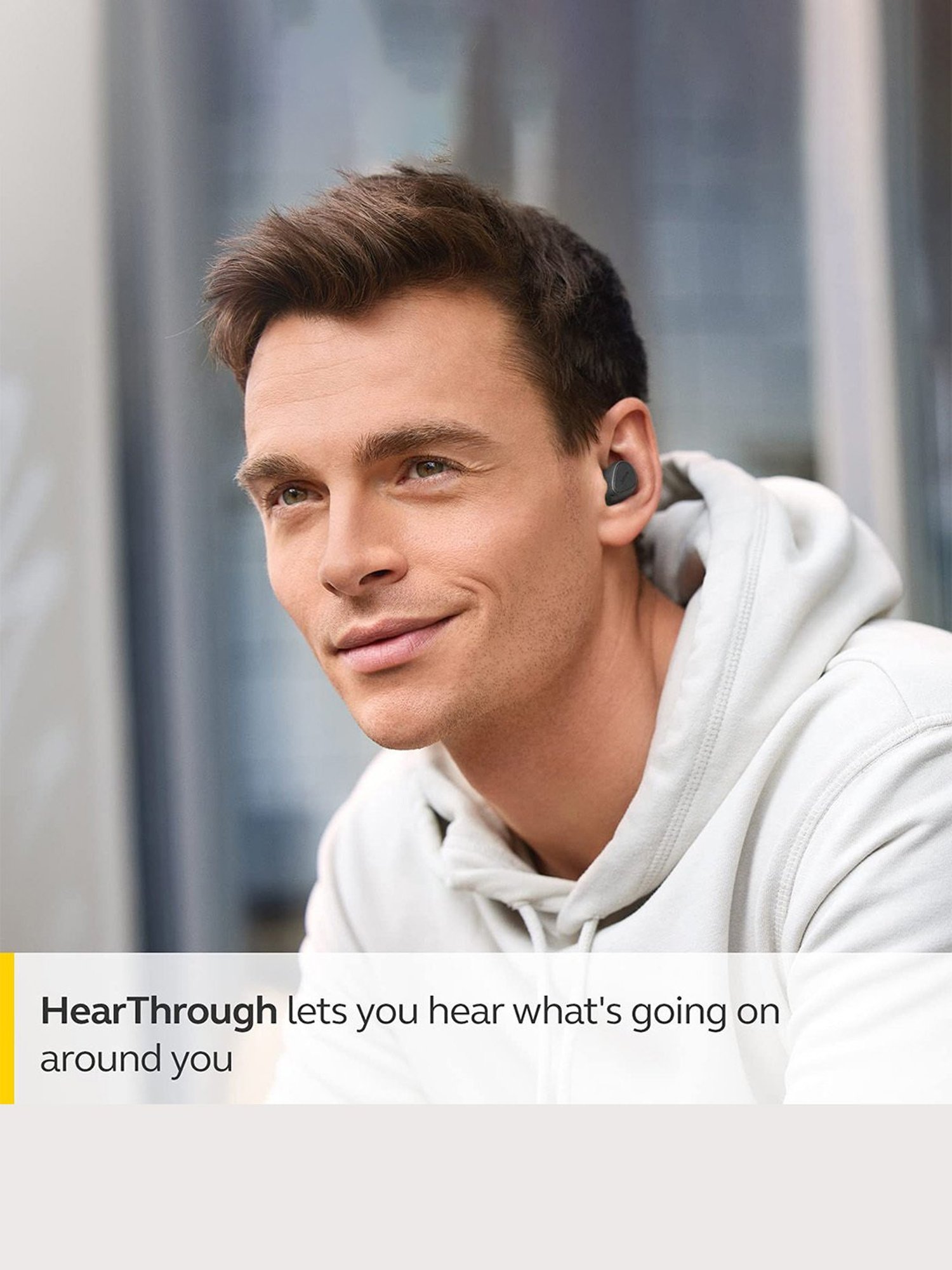 Jabra Elite 3 in Ear Bluetooth Truly Wireless in Ear Earbuds, Noise Isolating (Dark Grey)