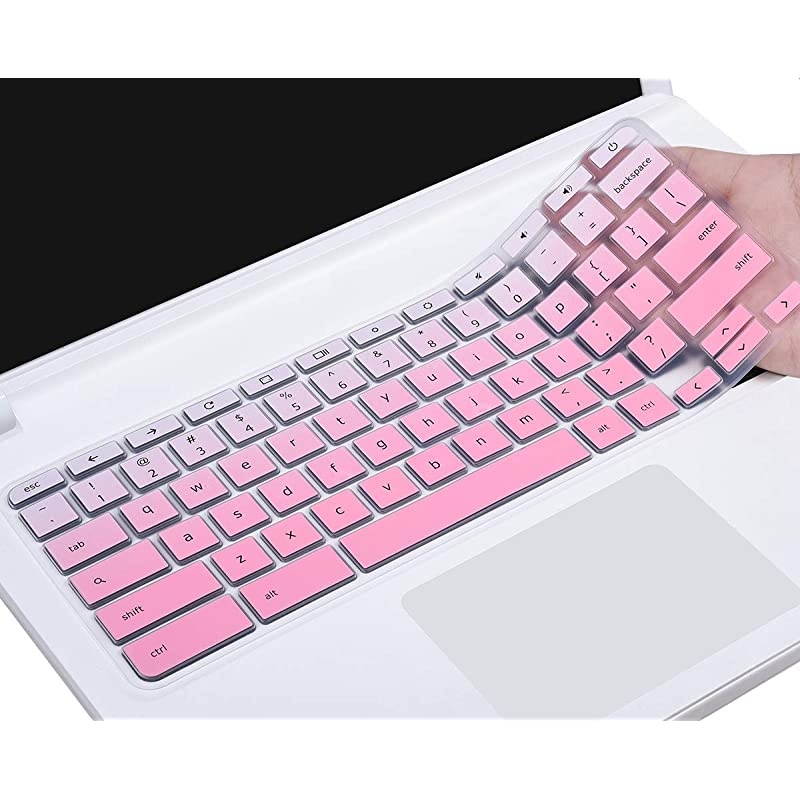 Cover for 2020-2017 Acer Chromebook R11 / Chromebook 11 CB3-131 CB3-132 CB5-132T/Chromebook Spin 13 CP713 CB5-312T/Chromebook 14 CB514/Chromebook 15 CB3-531 CB5-571,Gradual Pink