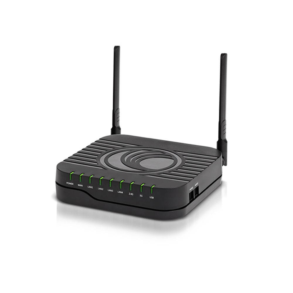 Cambium cnPilot Home & Business R201 Gigabit WLAN Router 802.11ac Dual Band 2.4 and 5GHz with ATA ROW