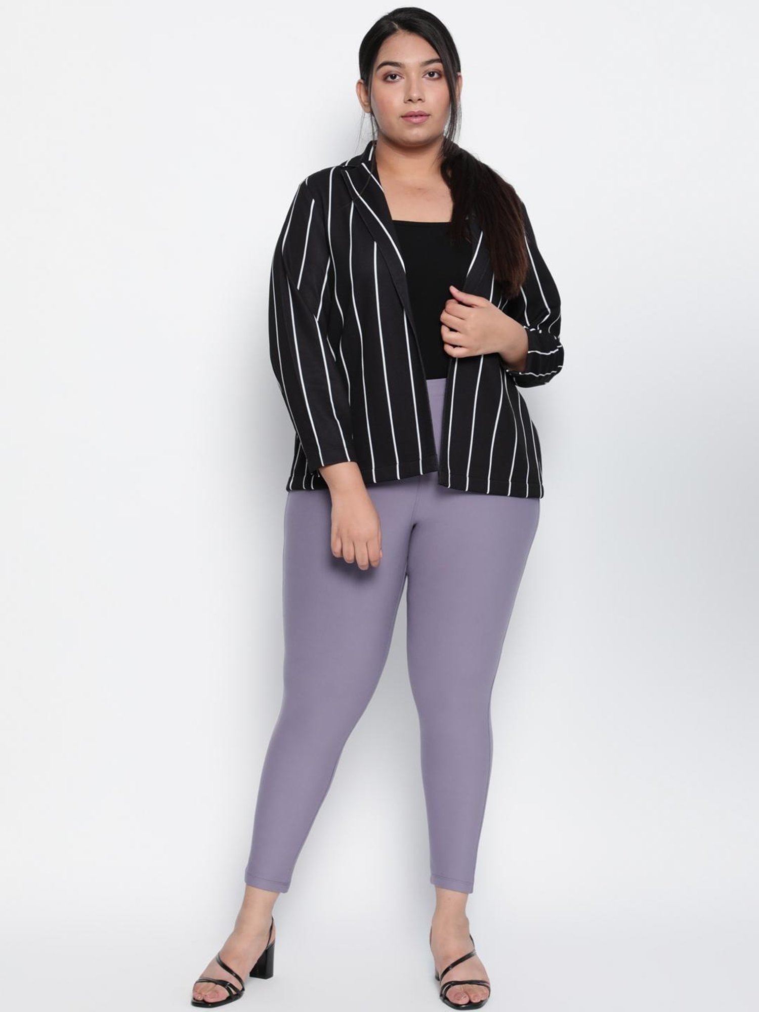 Amydus Mauve Skinny Fit Jeggings