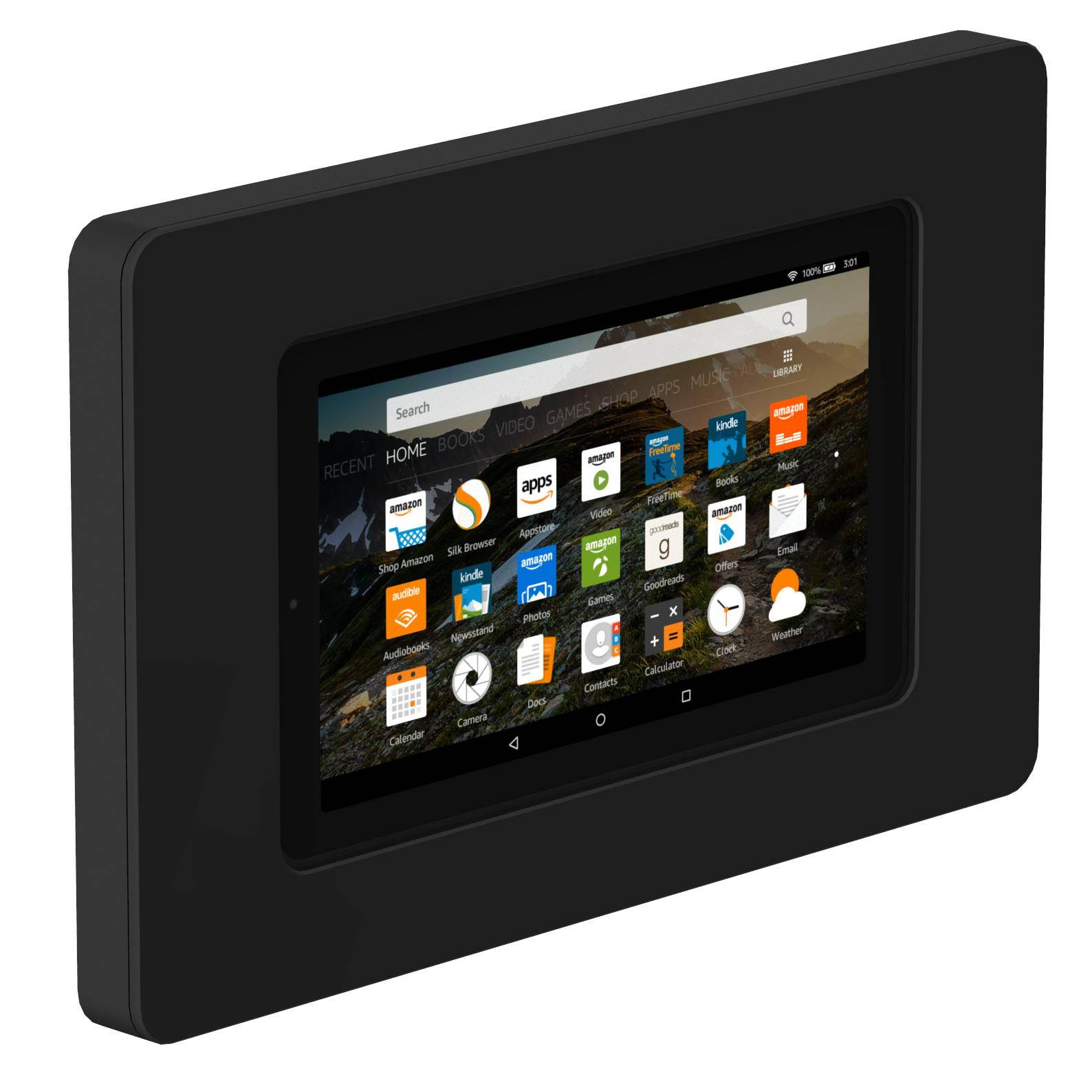 VidaMount On-Wall Tablet Mount - Amazon Fire 7" 5th Gen - Black