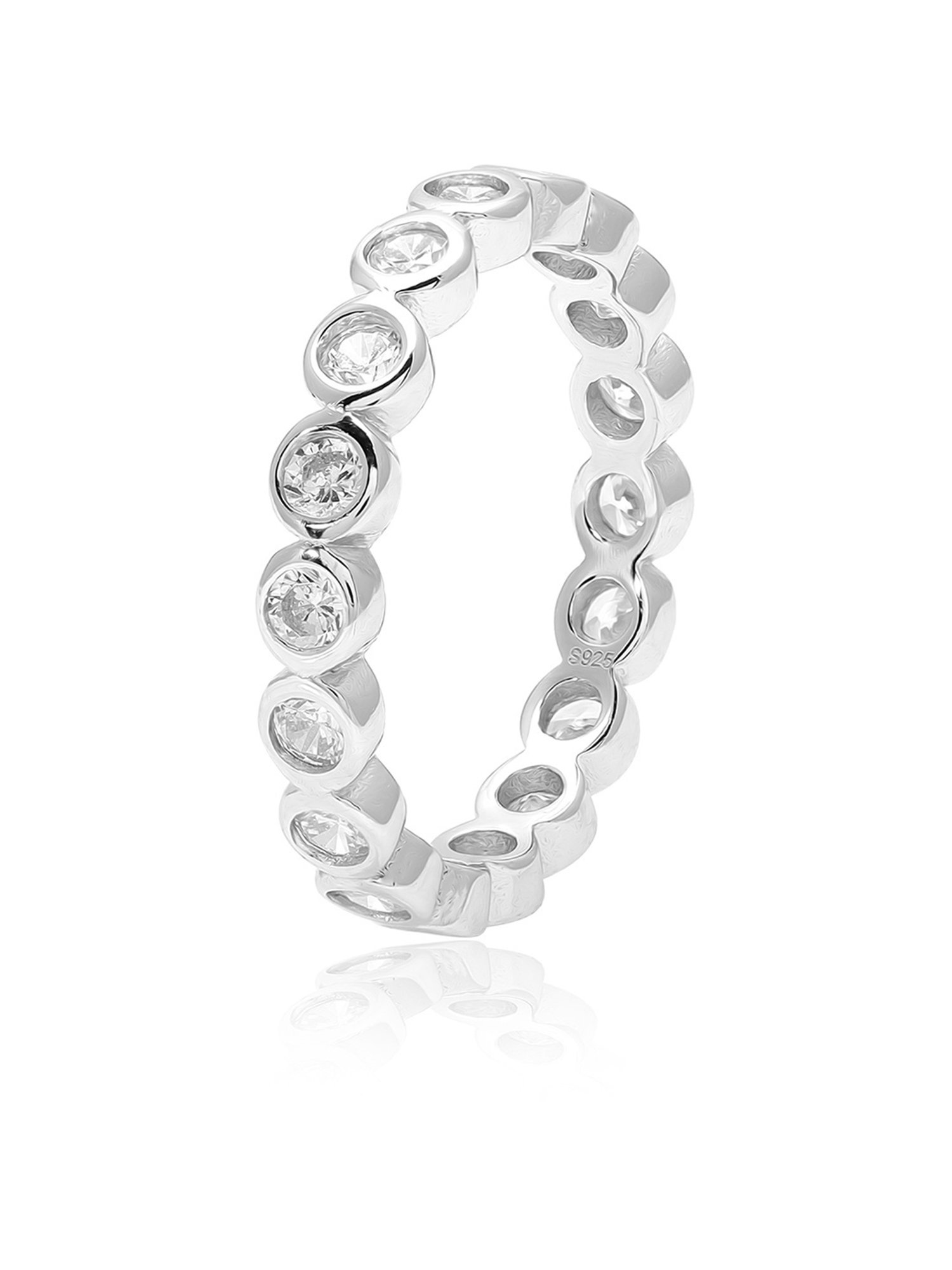 Curio Cottage 925 Silver Zircon Studded Ring