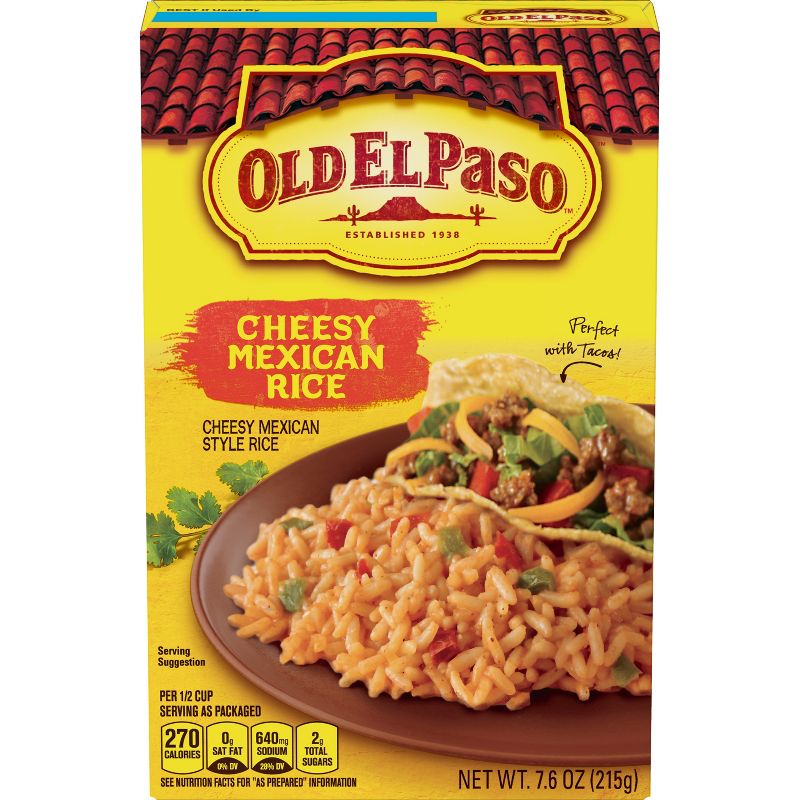 Old El Paso Cheesy Mexican Rice 7.6oz