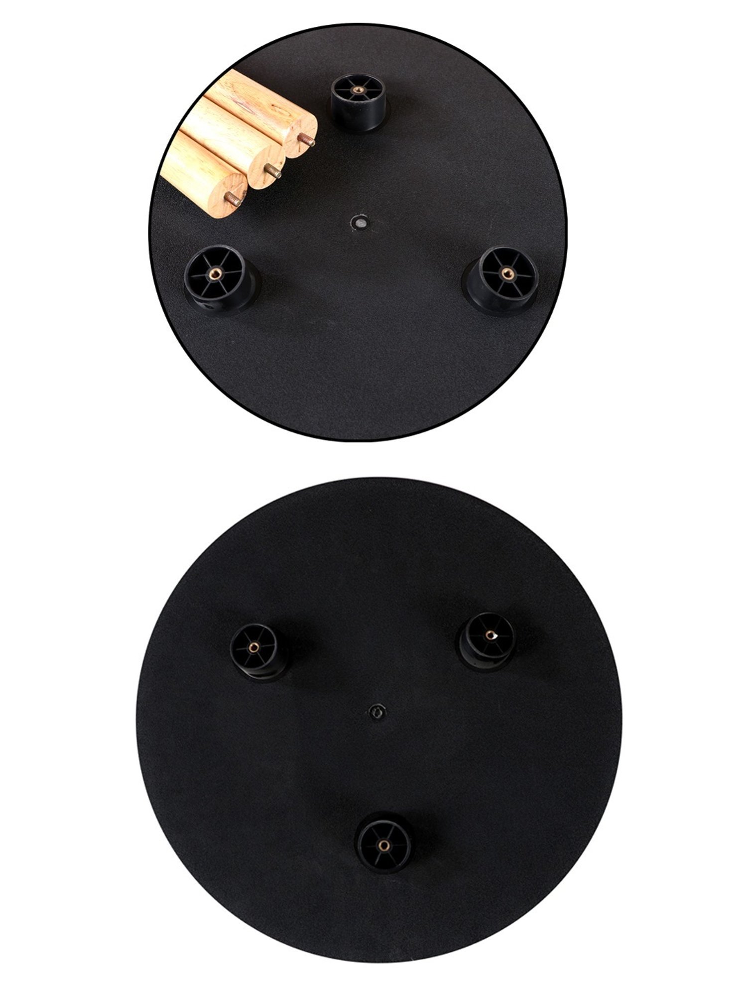 HOSTA HOMES Multicolor PVC Multipurpose Standard Size Detachable Table