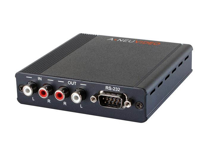 A-Neuvideo ANI-23TCDRX Analog Stereo Audio 985ft (300M) and RS-232 over CAT5e/6/7 Receiver