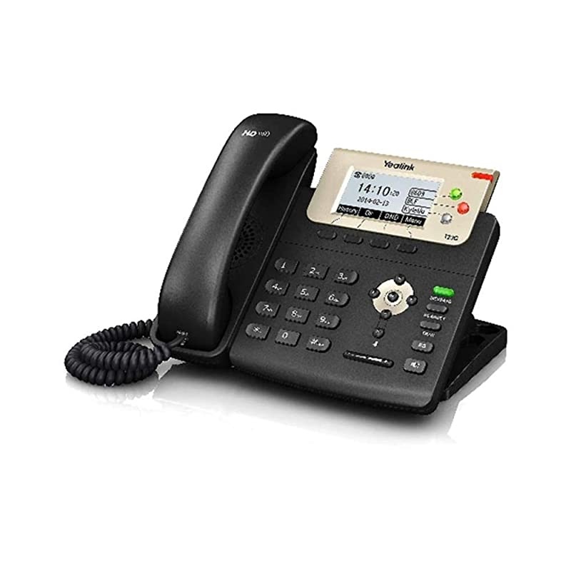 T23G IP Phone 3 Lines 28Inch Graphical LCD DualPort 10100 Ethernet 8023af PoE Power Adapter Not Included SIPT23G