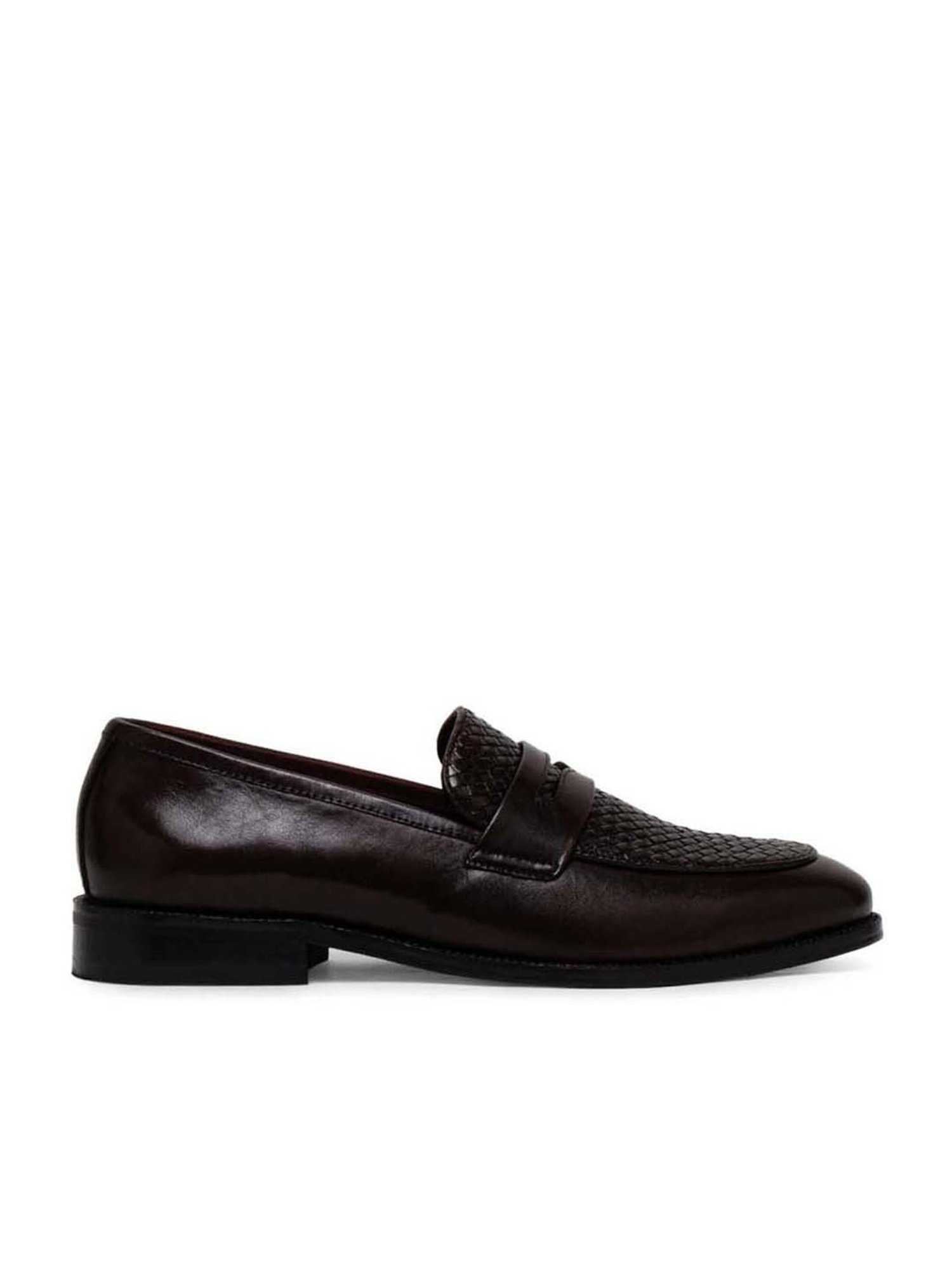 Ezok Men's Chocolate Casual Loafers
