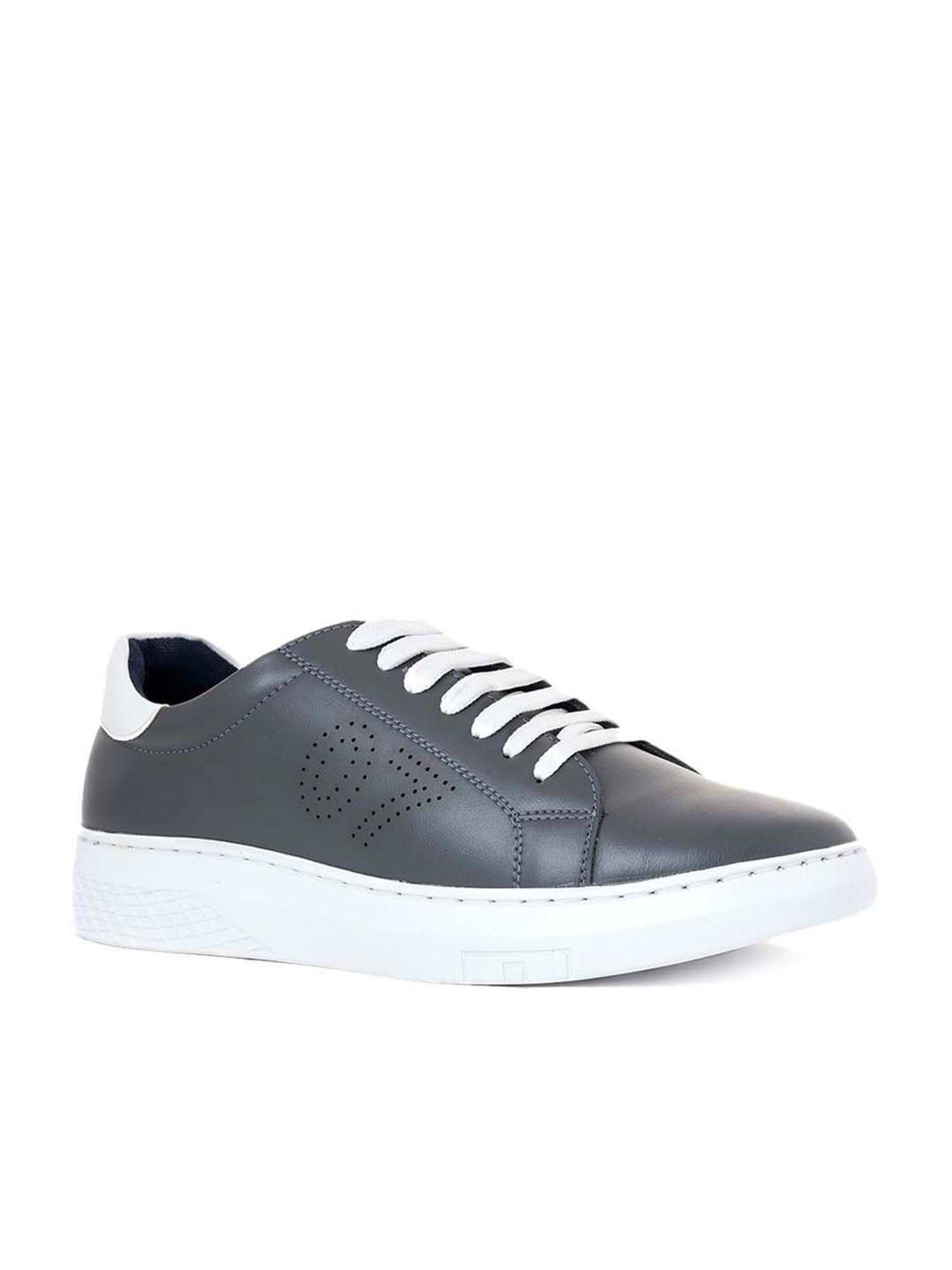 Khadim Men's Grey Casual Sneakers
