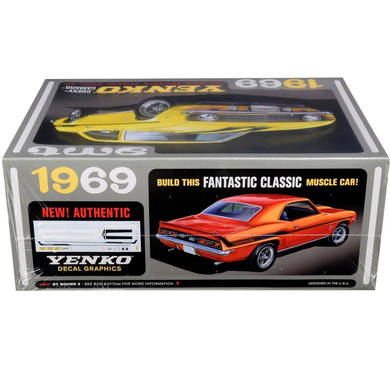 Skill 2 Model Kit 1969 Chevrolet Camaro Yenko 1/25 Scale Model by AMT