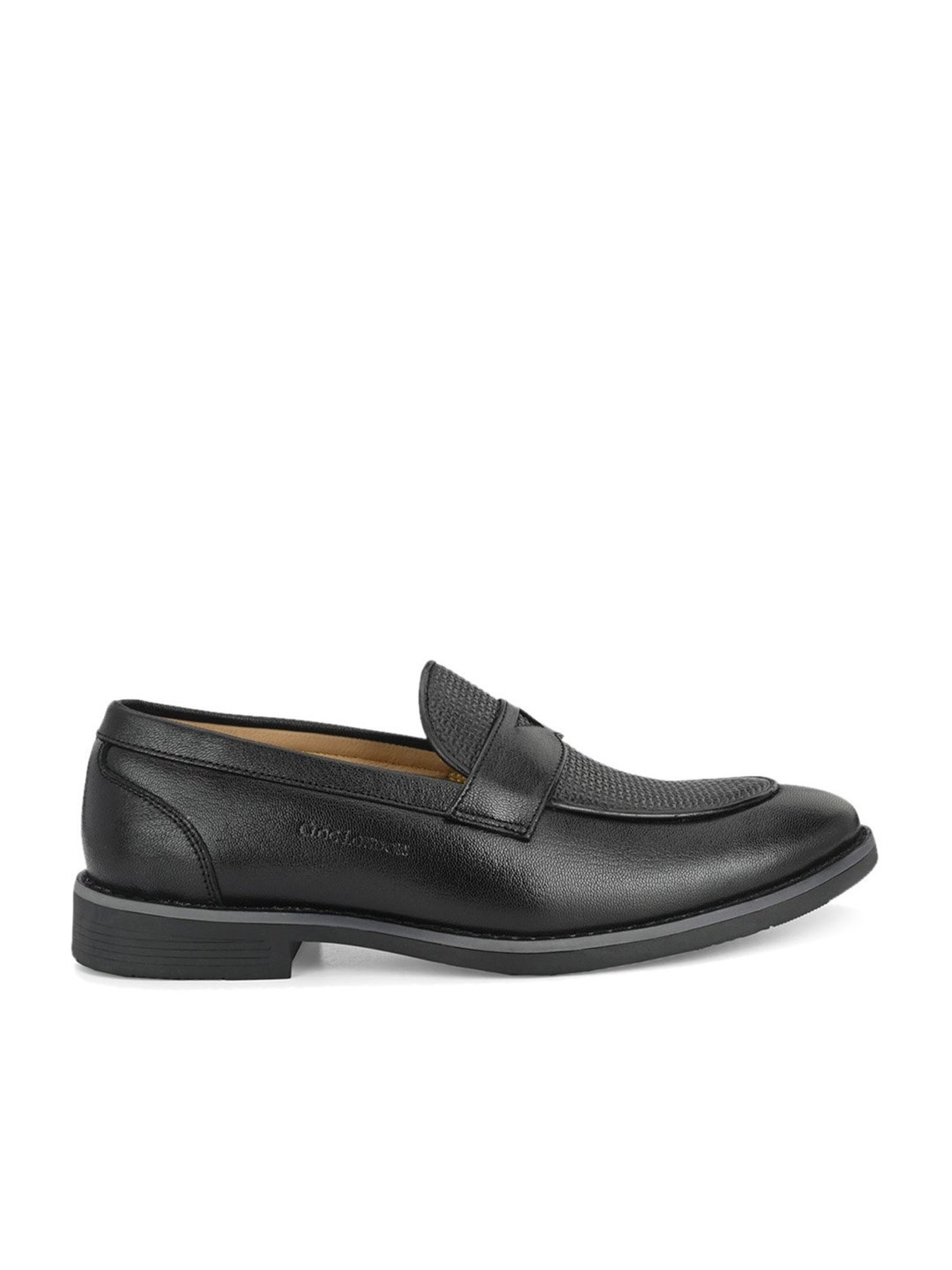 Clog London Men's Black Formal Loafers