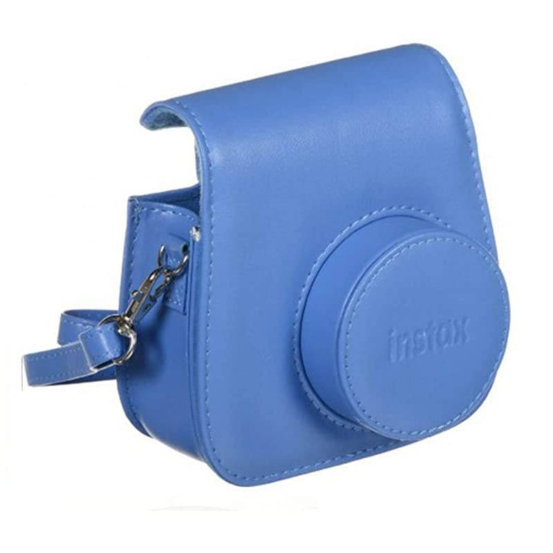 Instax Mini Instant Film Two Twin Packs (40 Sheets) + Protective Case + 40 Sticker Frames + Picture Frames + Photo Album + Microfiber Cleaning Cloth + More Accessories (Cobalt Blue)