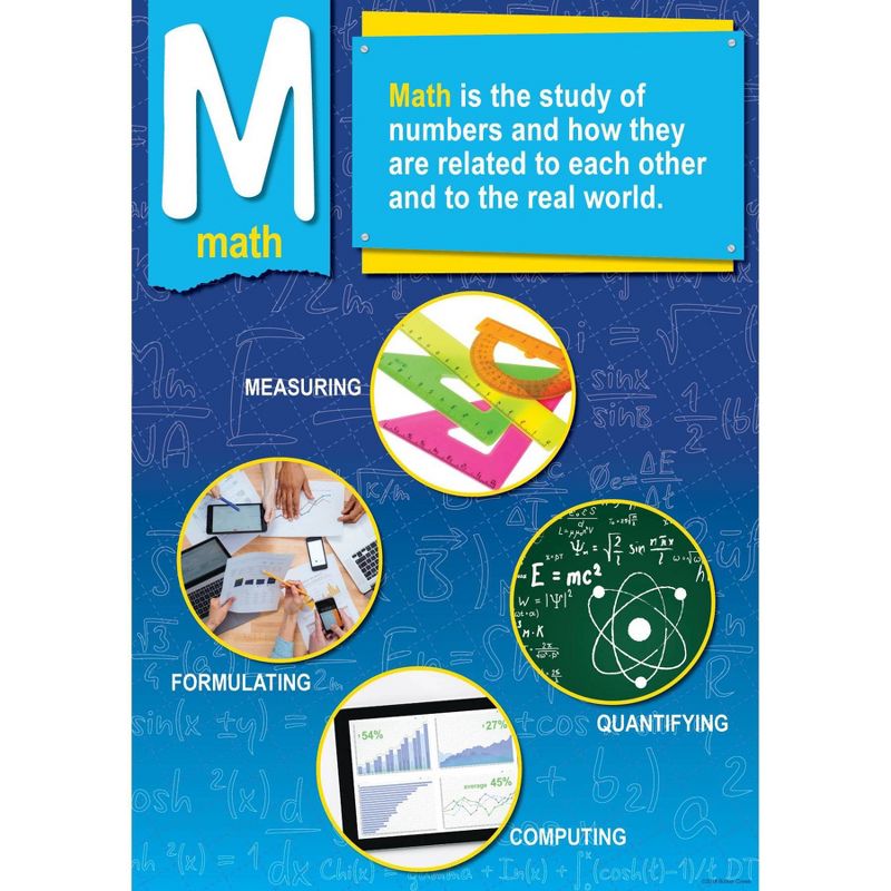 3pk 3" 140 per Pack Casual Uppercase Ready Letters Yellow Sparkle - TREND