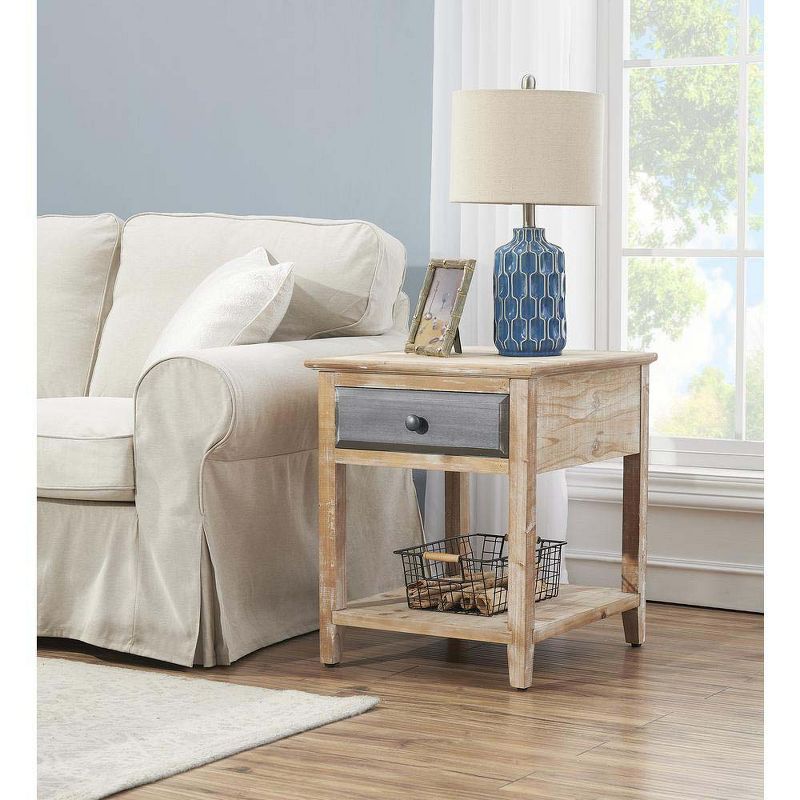 Coast to Coast Bali One Drawer End Table
