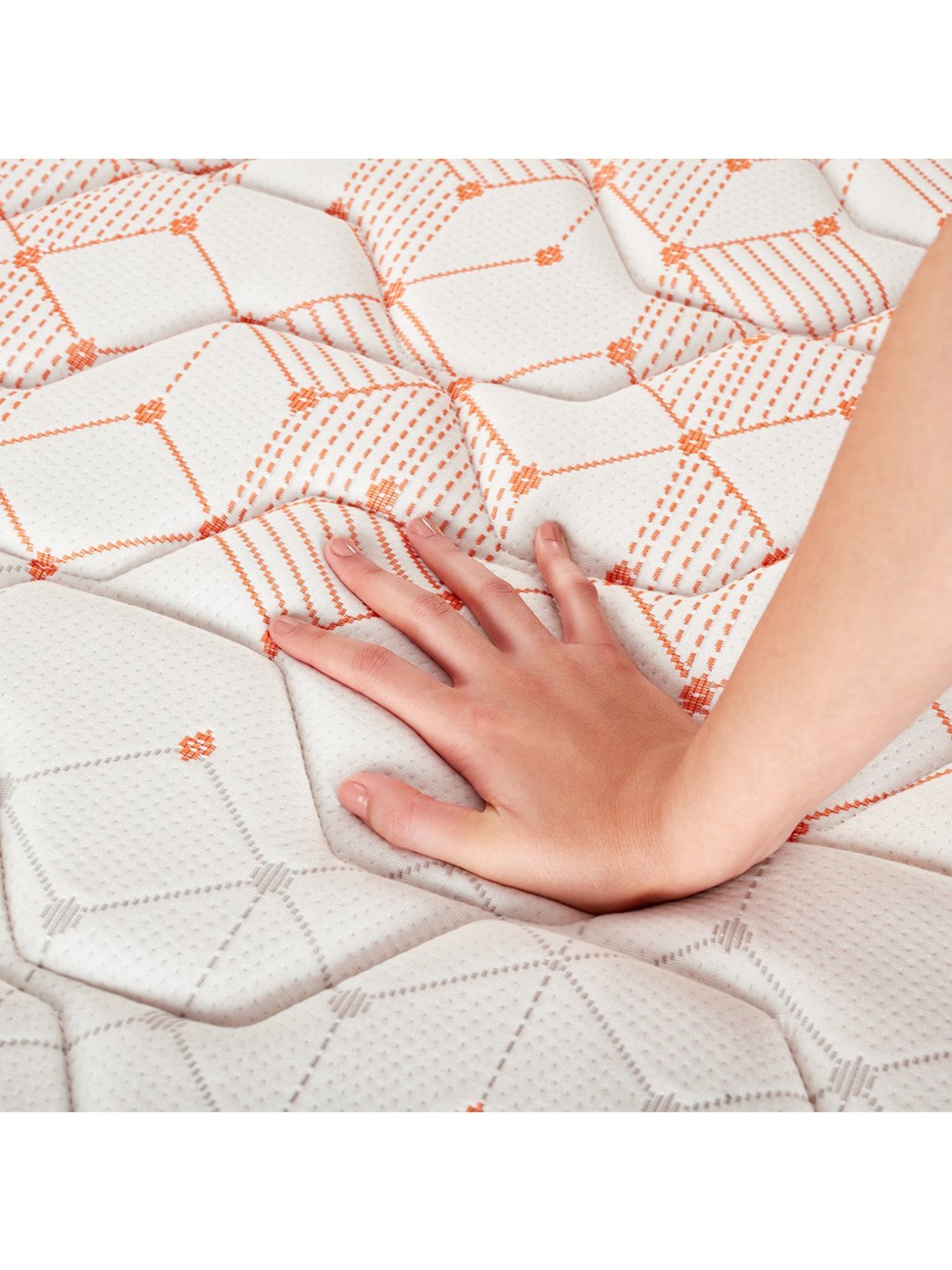 Duroflex Propel Cream Foam Pocket Spring Mattress - Single Size (72 in. L x 36 in. W)