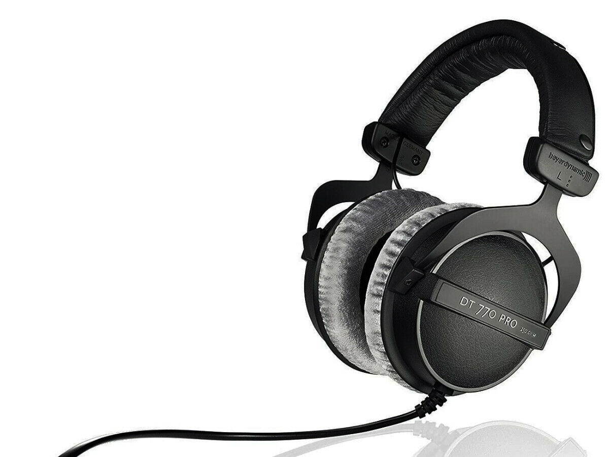beyerdynamic DT 770 PRO 250 Ohm Over-Ear Studio Headphones - Black
