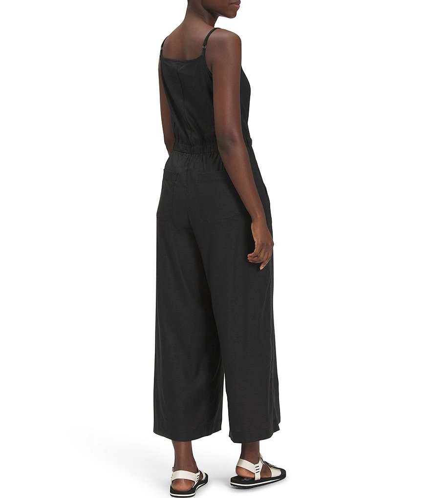The North Face Hillrose Hemp V-Neck Spaghetti Strap Jumpsuit