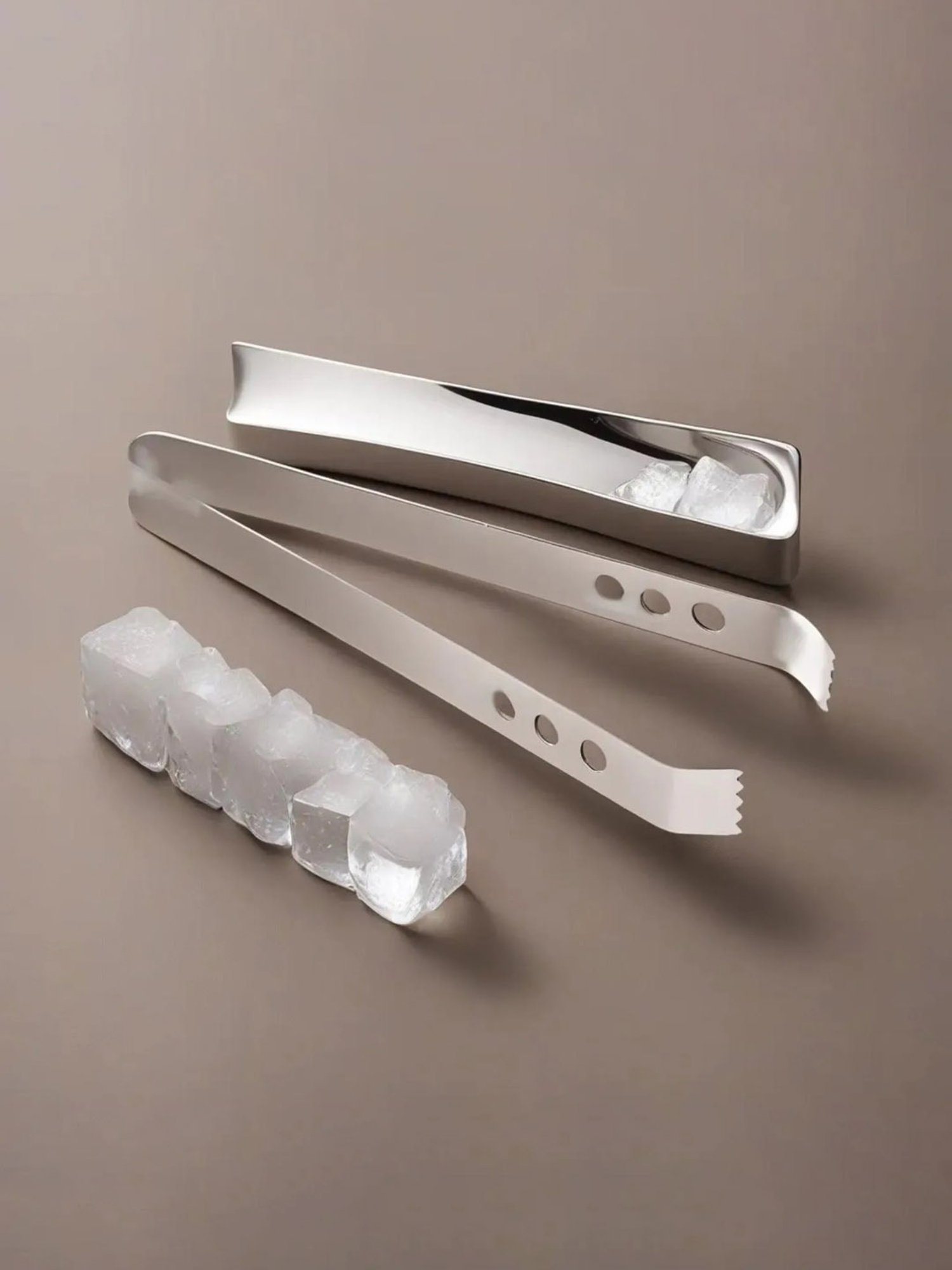 JOSEPH JOSEPH Silver & Green Steel 30.5 cm Elevate Tong - Set of 1