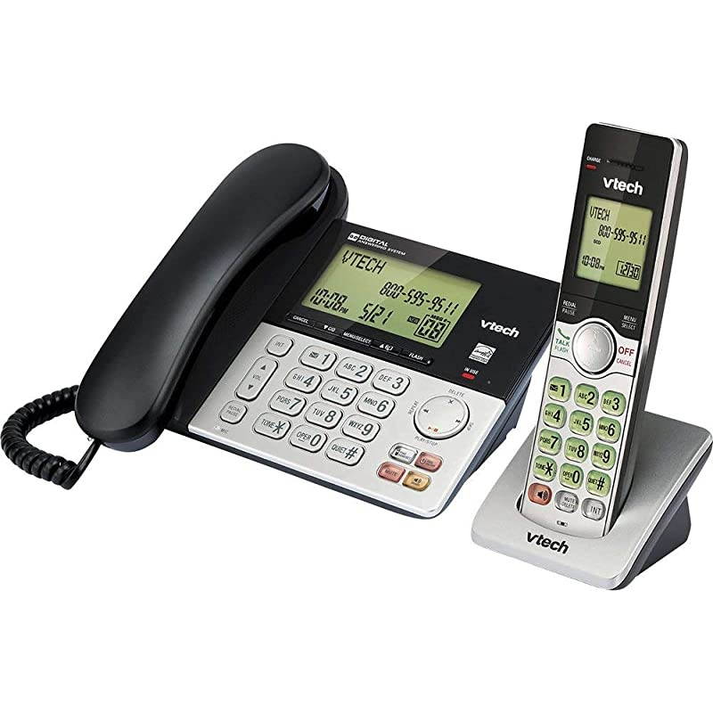 CS6949 DECT 60 CordedCordless Phone Answering System with Caller IDCall Waiting Renewed