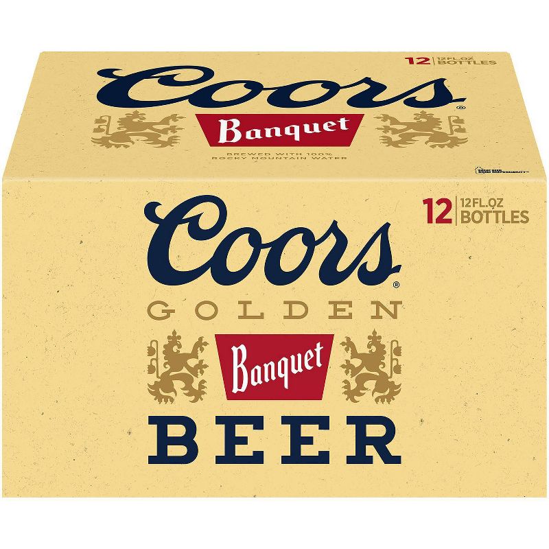 Coors Banquet Beer - 12pk/12 fl oz Bottles