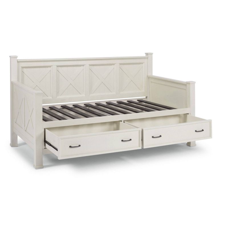 Twin Seaside Lodge Day Bed White - Home Styles