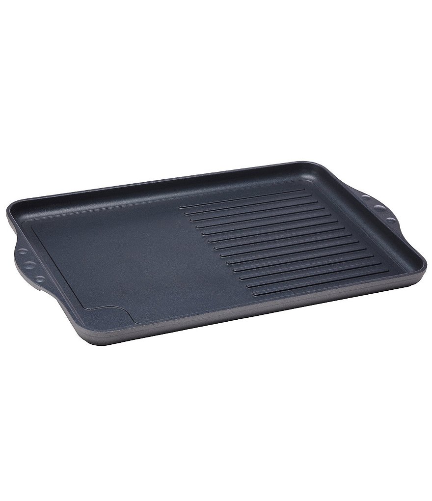 Swiss Diamond HD Classic Nonstick 17#double; x 11#double; Double Burner Grill/Griddle