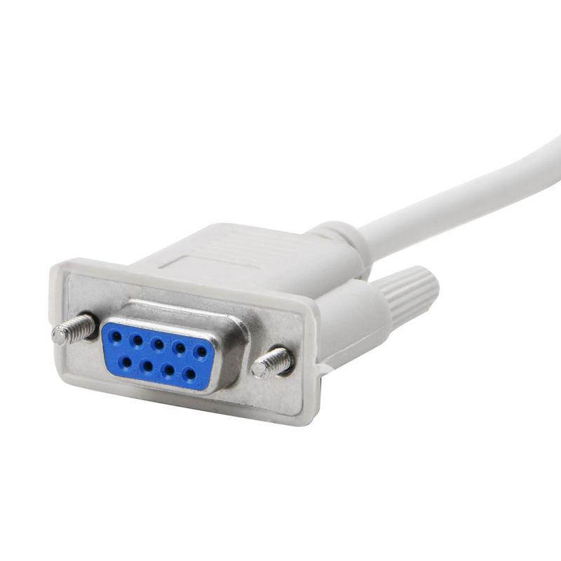 axGear Serial Cable Male to Female Extersion DB9 9 Pin RS232 MF COM Port Wire
