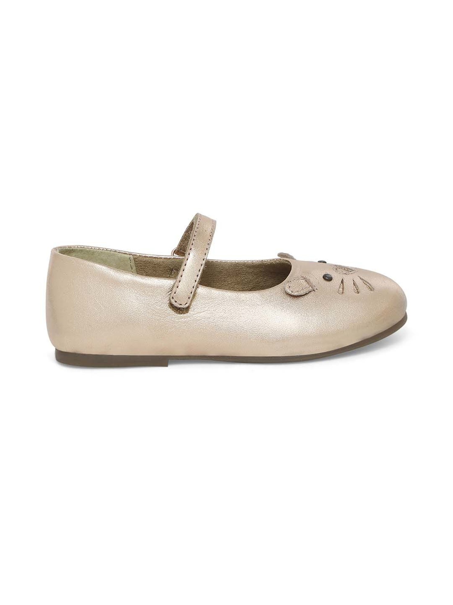 Aria Nica Kids Kitty Peach Mary Jane Shoes