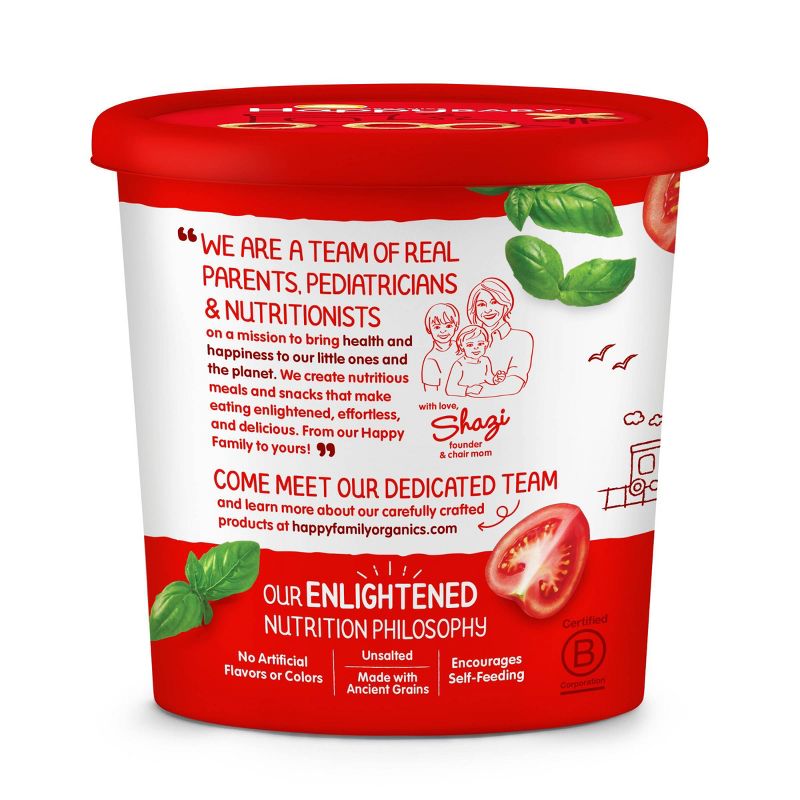 HappyBaby Tomato Basil Baby Snacks - 1.5oz