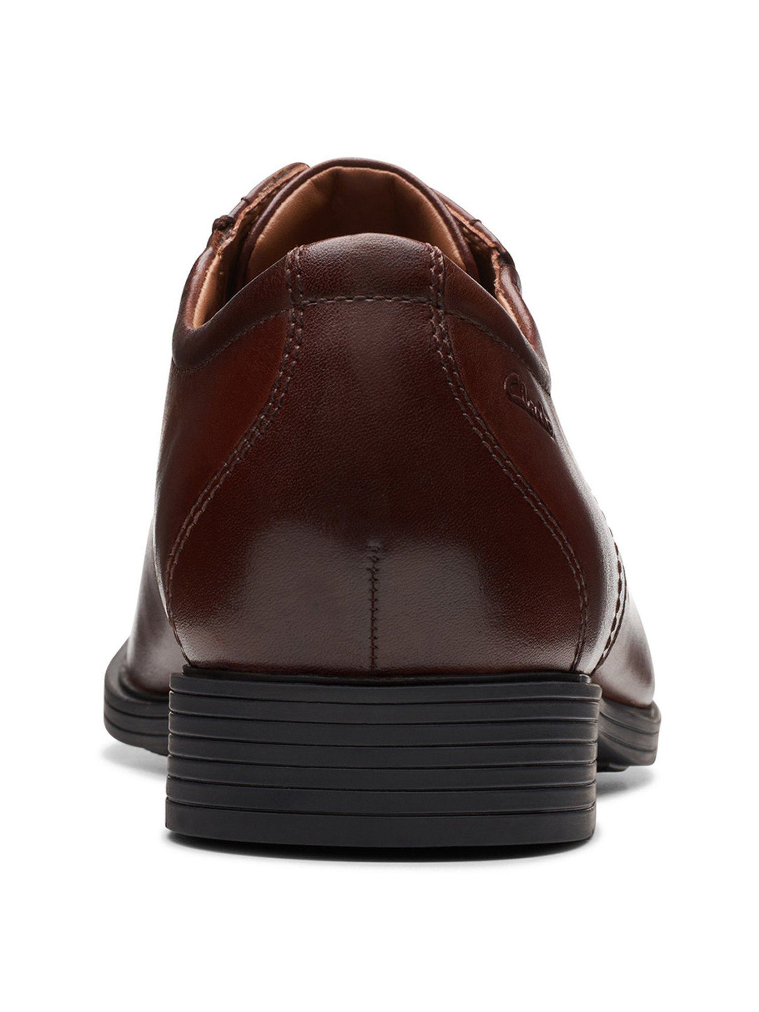 Clarks Men's Whiddon Brown Derby Shoes