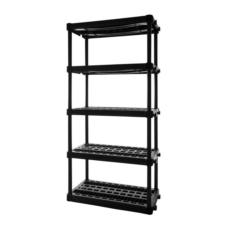 Plano 5 Shelf Heavy Duty Utility Storage Gray