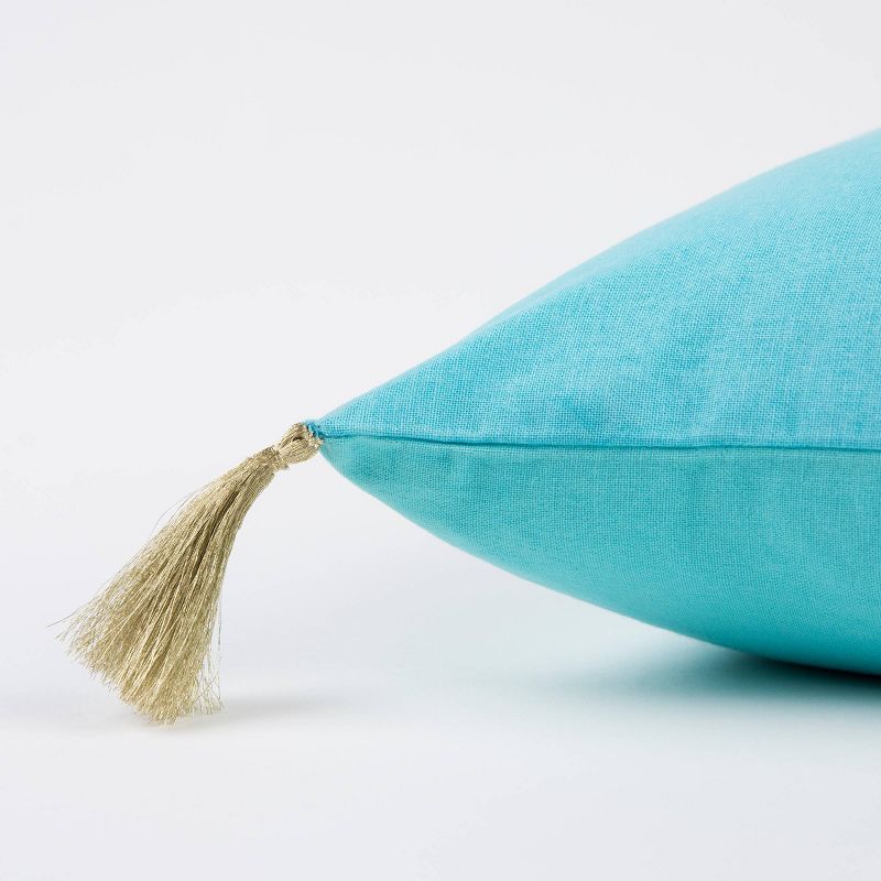 18"x18" Pineapple Square Throw Pillow Blue - Simply Southern