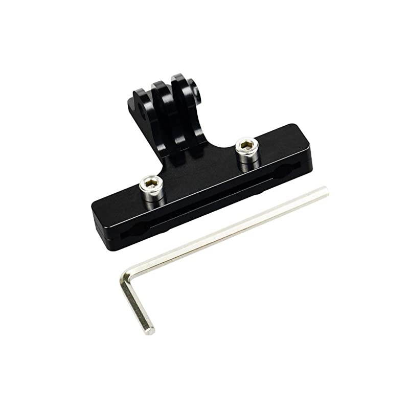 Camera Bike Saddle Mount,Bicycle Seat Rail Mounts Clip for GoPro Hero 9 8 7 6 5 4 3+, Campark, AKASO, DJI OSMO XiaoYi and Most Action Cameras