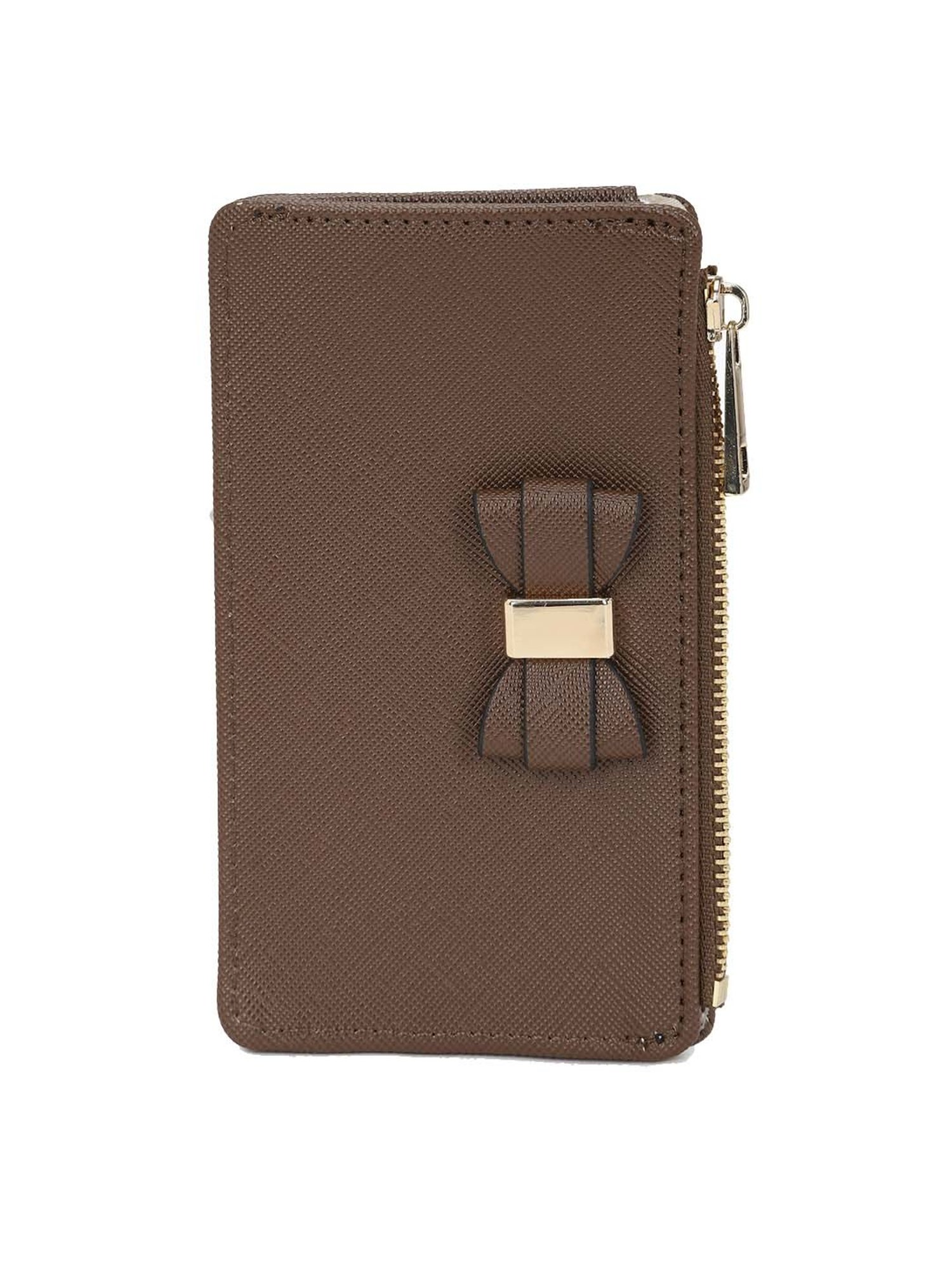 Van Heusen Brown PU Textured Wallet