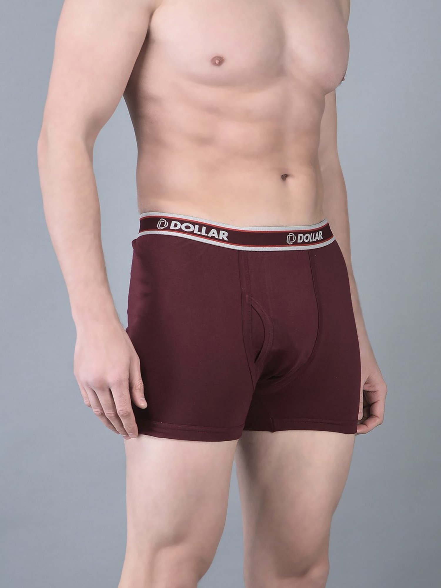 Dollar Bigboss Assorted Cotton Regular Fit Trunks - Pack Of 5