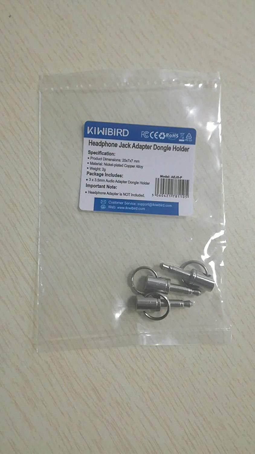 KiWiBiRD -Adapter Holder, Compatible with USB Type-C  Earphone Extension for Google 2/2XL, Moto Z/Z2