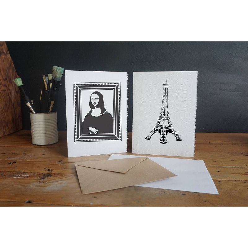 Stencil1 Paris Multipack 4ct - Stencil 8.5" x 11"