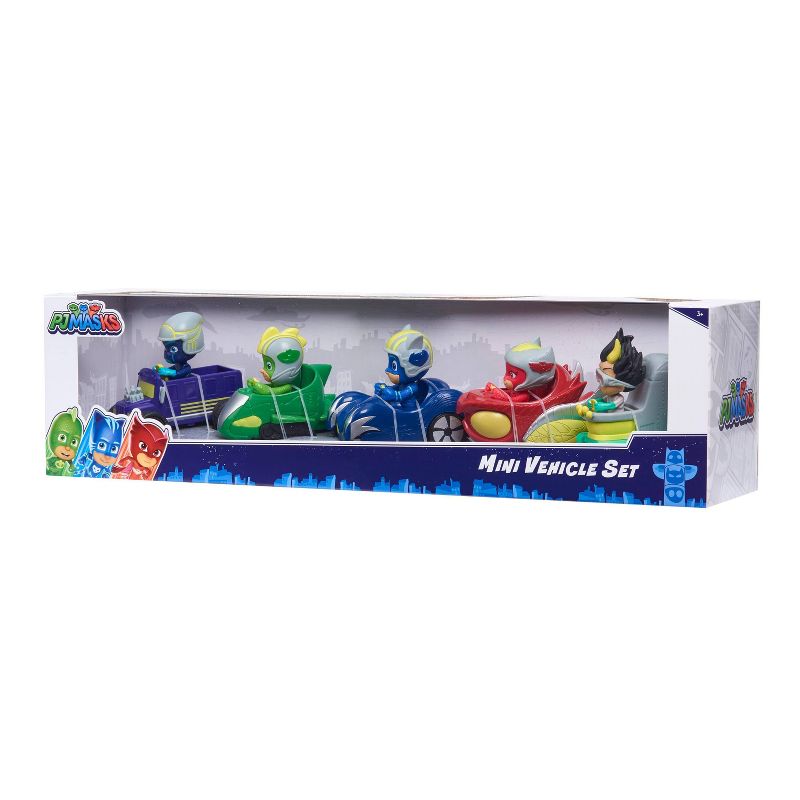 PJ Masks Mini Vehicle Set - 5pc