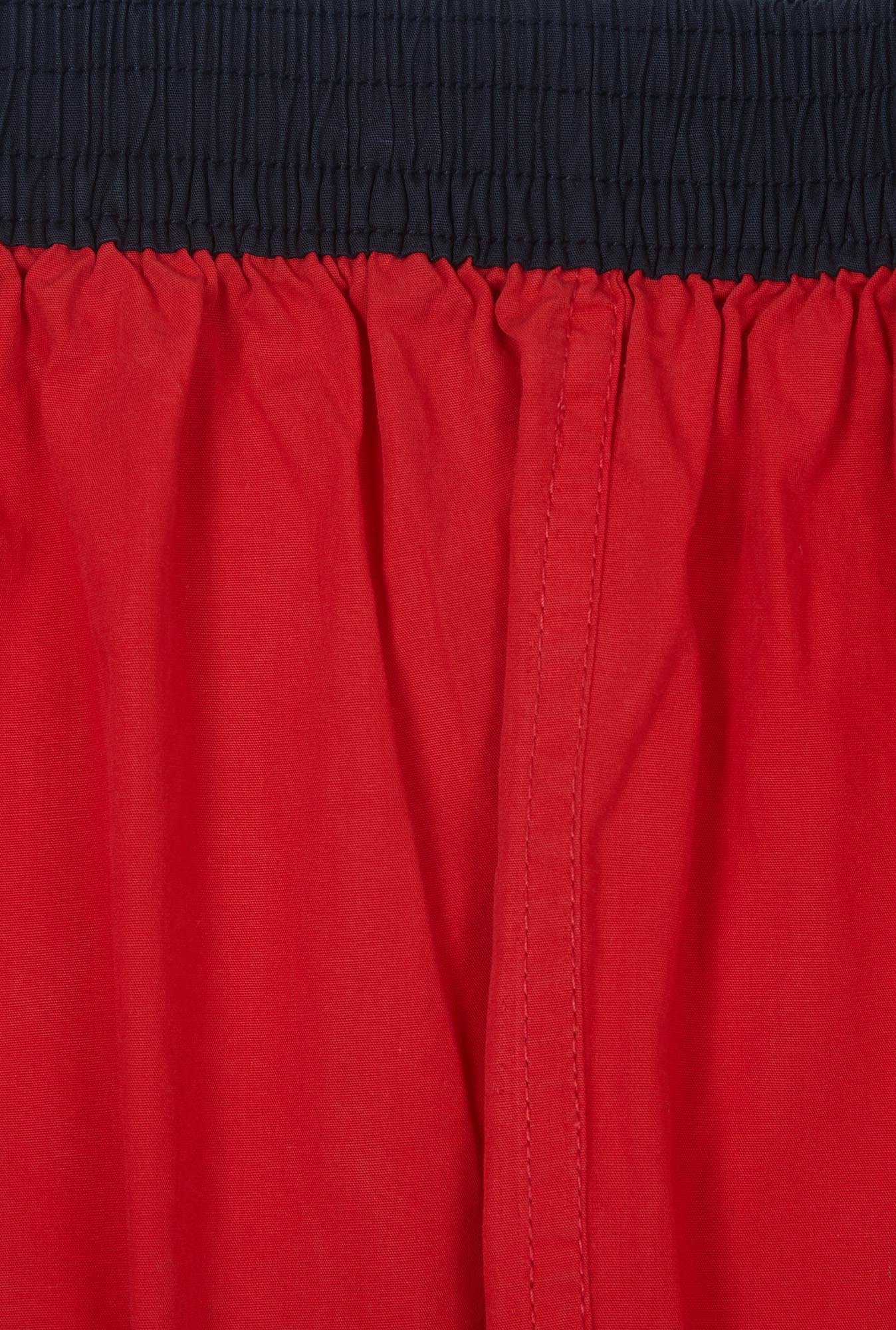 Gini & Jony Boys Palm Tree Red Printed Shorts