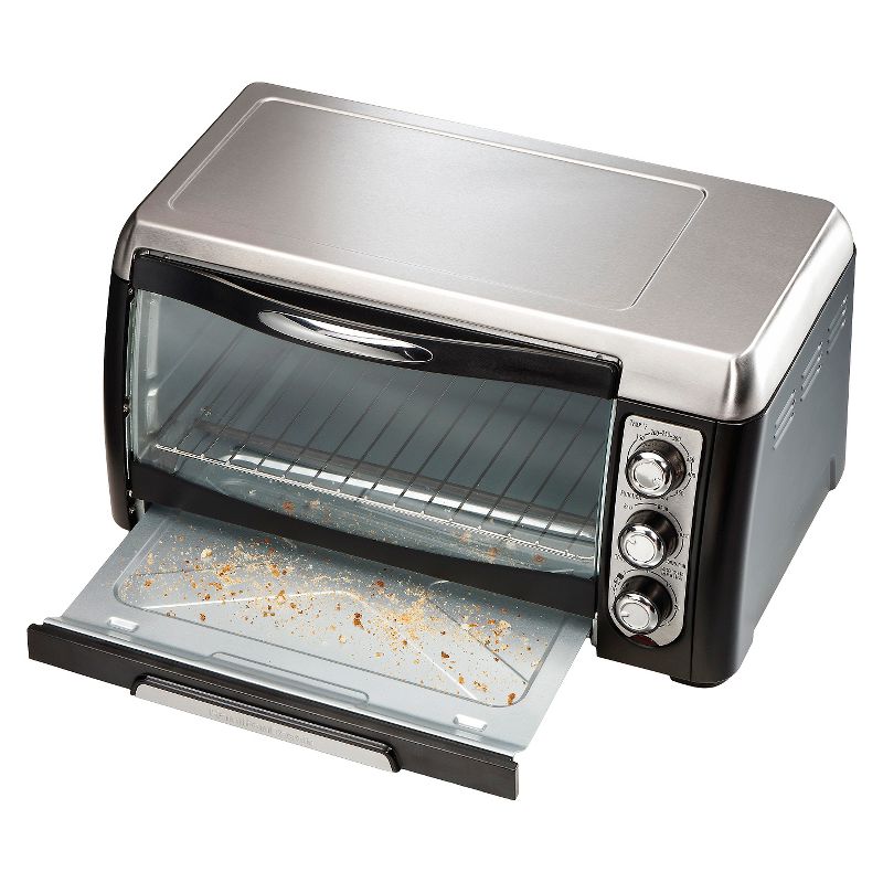 Hamilton Beach Convection Toaster Oven 6 Slice - Black 31331