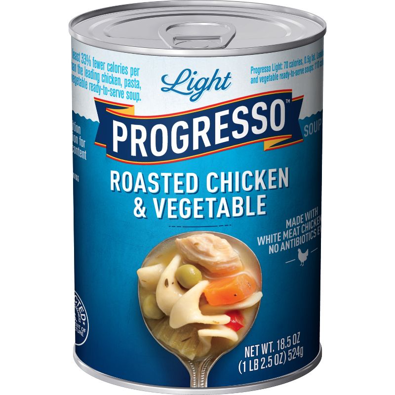 Progresso Light Roasted Chicken & Vegetable Soup - 18.5oz