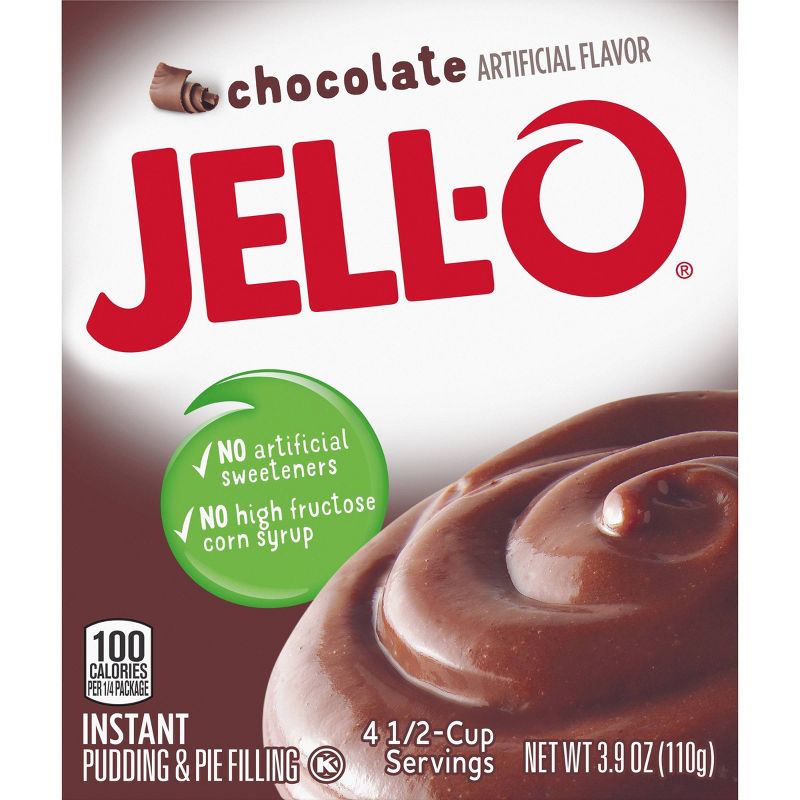 JELL-O Instant Chocolate Pudding & Pie Filling - 3.9oz