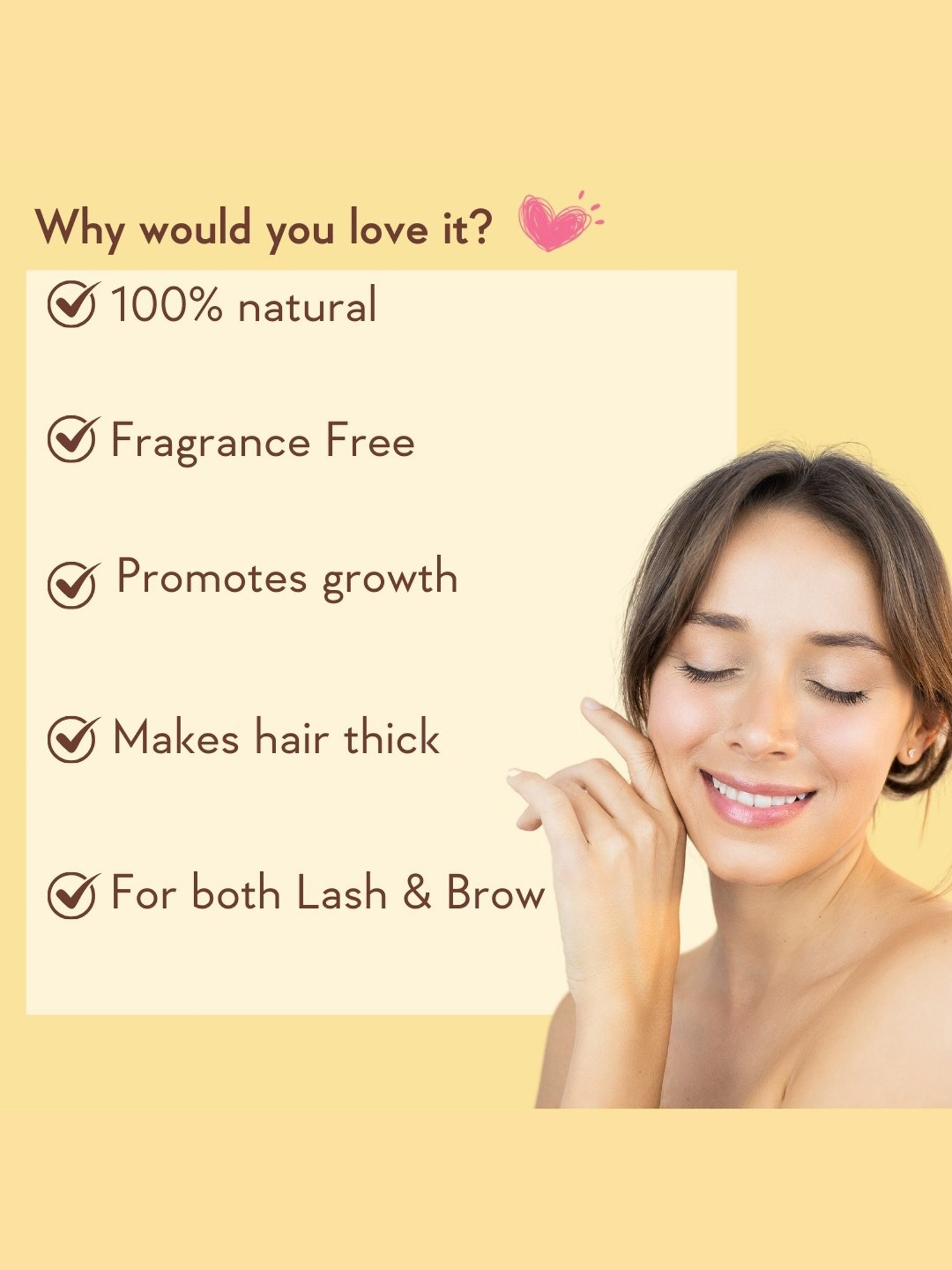 Wishcare Enhancing Formula Brow & Lash Growth Serum - 30 ml