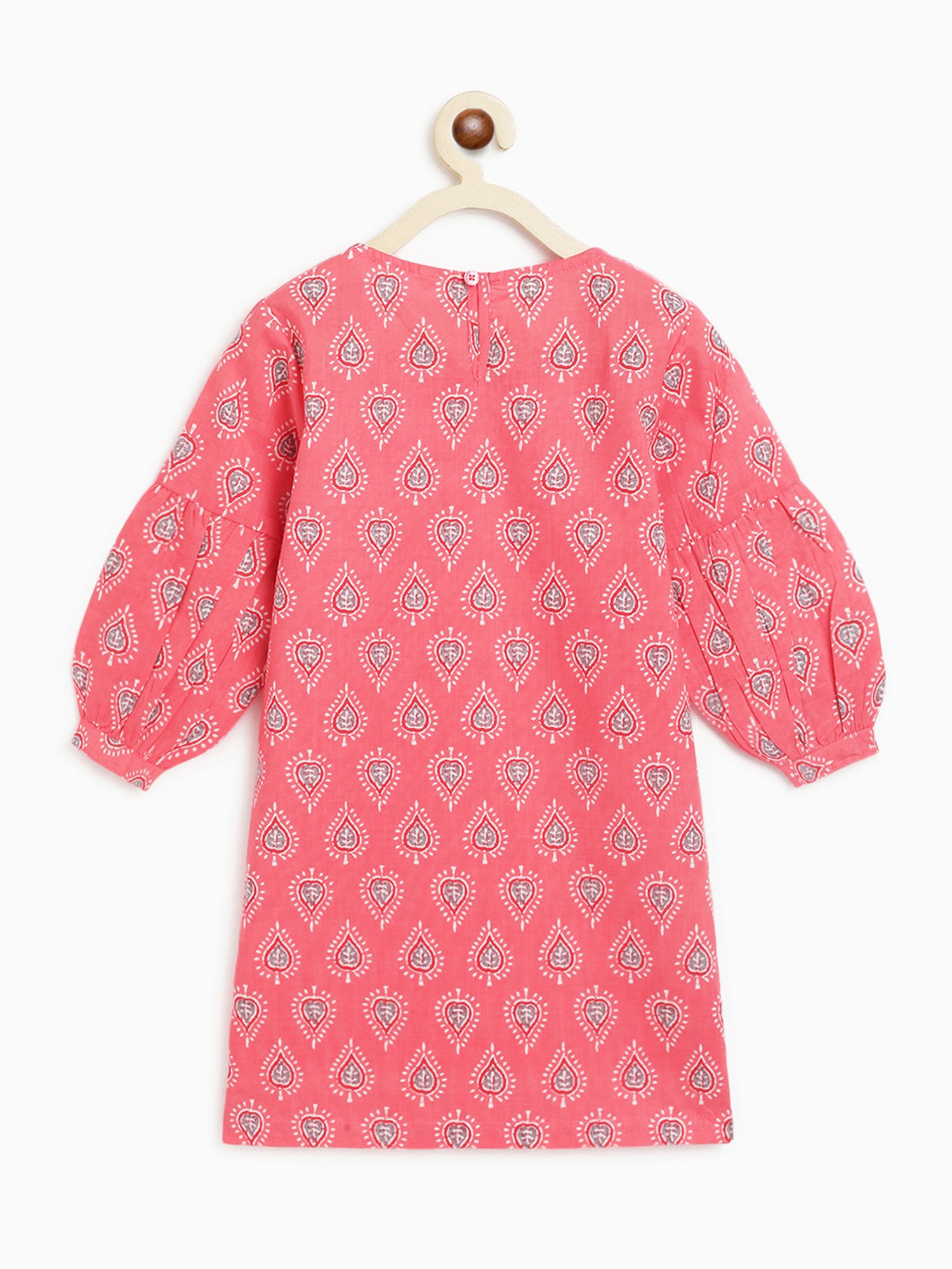 Peppermint Kids Navy Regular Fit Kurta Set