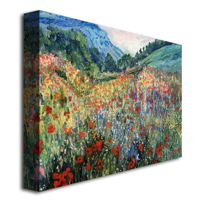 18" x 24" Field of Wild Flowers by Masters Art - Trademark Fine Art