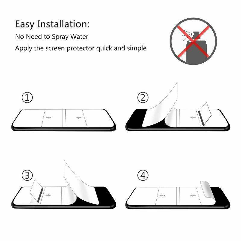 3-Pack Clear TPU Screen Protector For iPhone 11 Pro 5.8" Full Edge Coverage