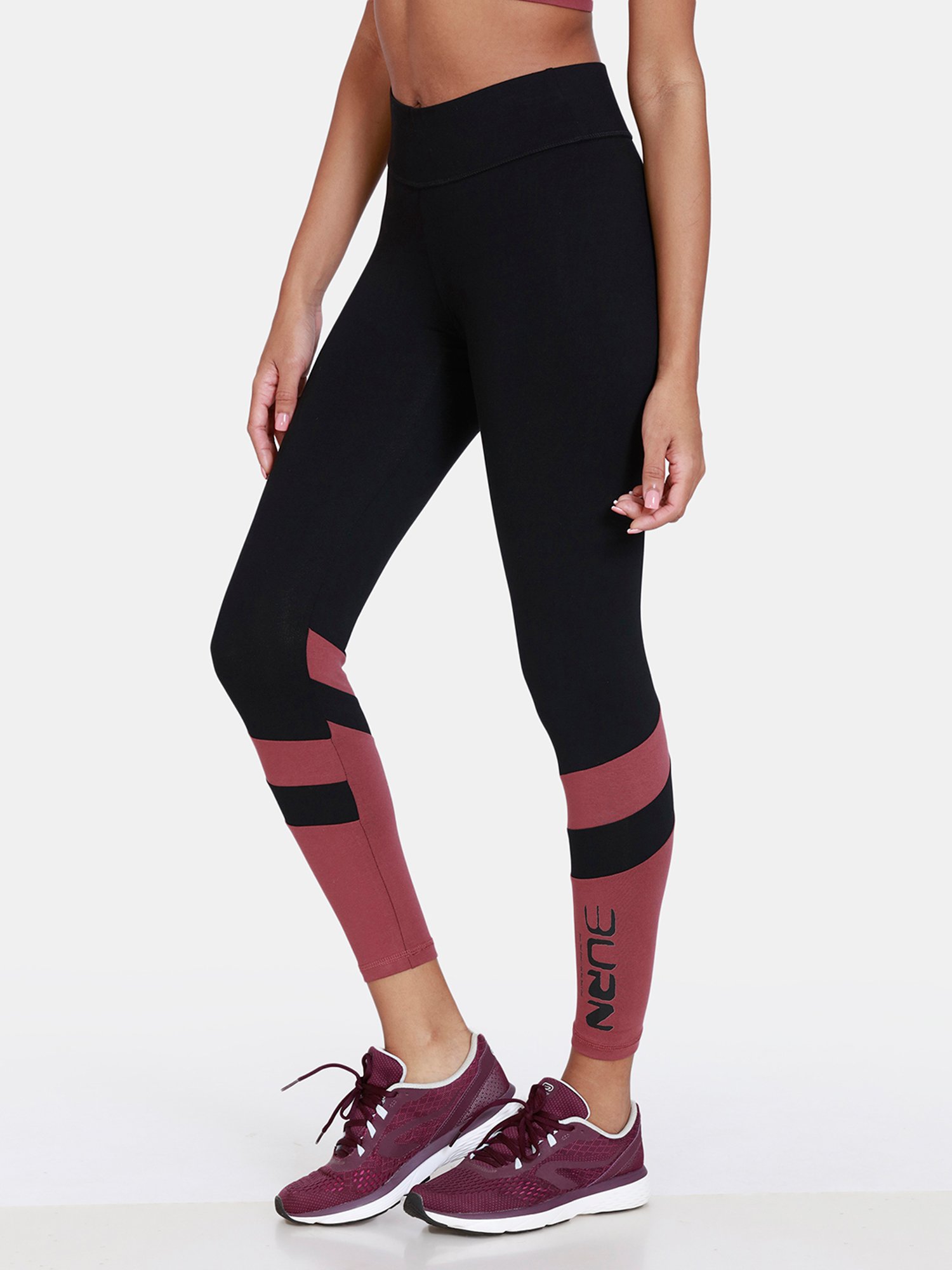 Zelocity by Zivame Black Tights