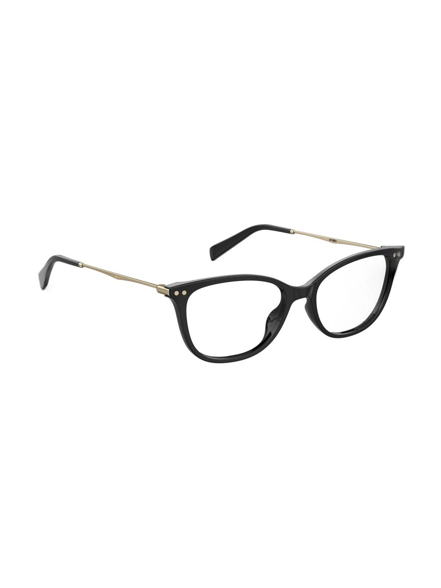 Levi's Black Rectangular Eye Frames for Women